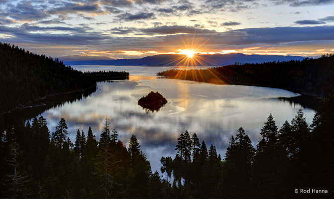 Emerald Bay Sunburst c Rod Hanna CREDIT