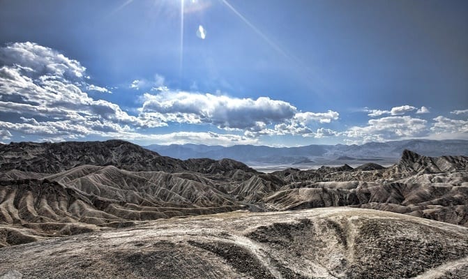 See the amazing rock formations of Death Valley National Park