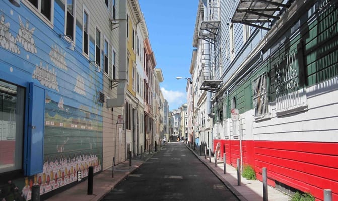 North Beach Alleys