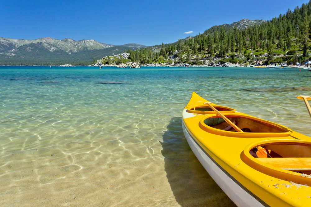 Photo of Lake Tahoe in California