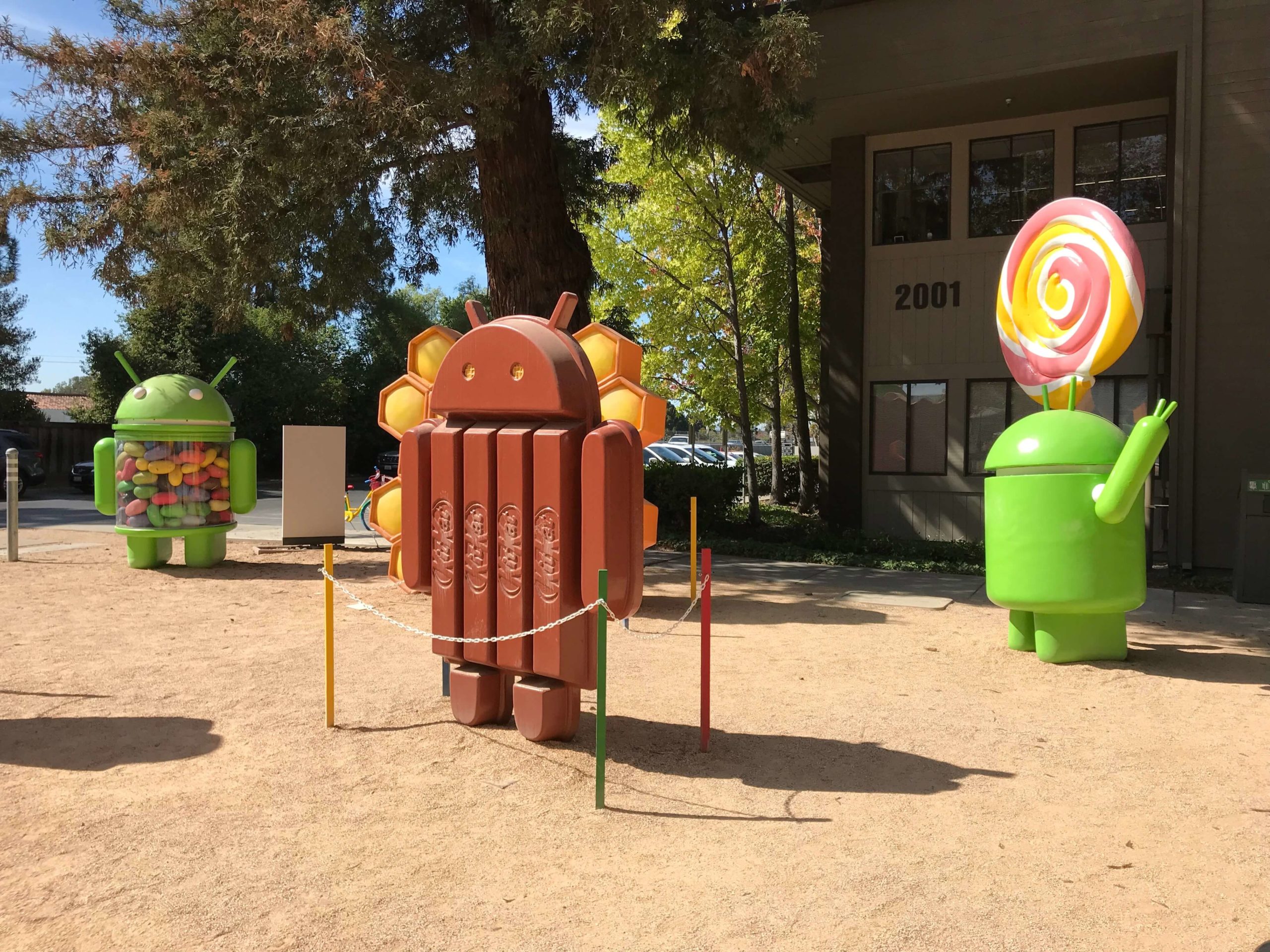 Photo of Android Statue Garden from the Silicon Valley Tour