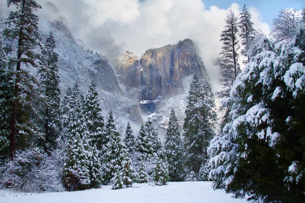 Photo of Yosemite winter landscape: perfect for snowshoeing yosemite